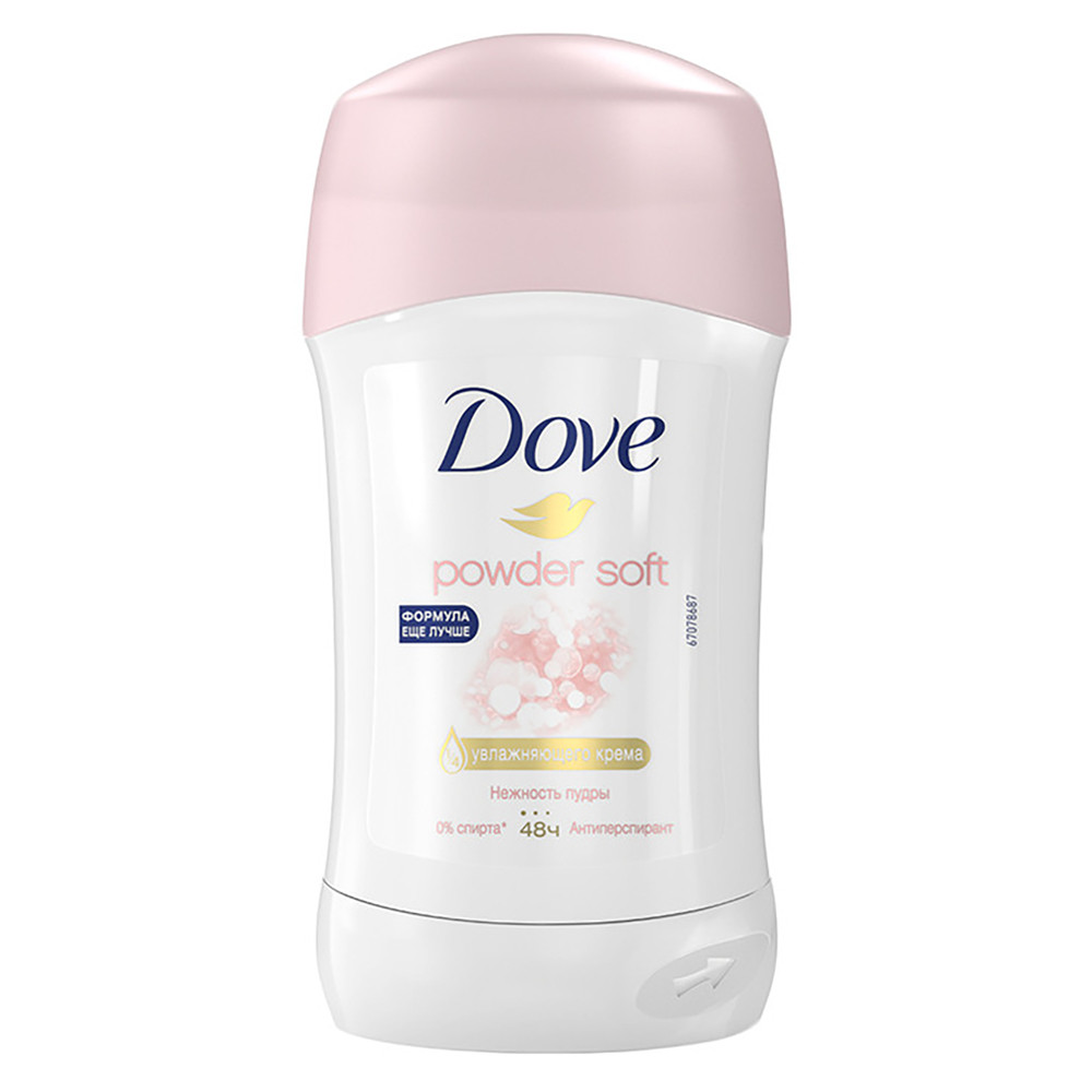 Антиперспірант-стик Dove Powder Soft 40 мл (96121214)