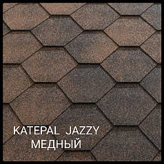 Бітумова черепиця KATEPALTMJazzy (Мідь)