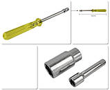 Набір гайкових ключів і головок AIWA з 40 предметів 00765, фото 5