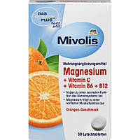 Биологически активная добавка Mivolis Magnesium + Vitamin C + Vitamin B6 + B12.