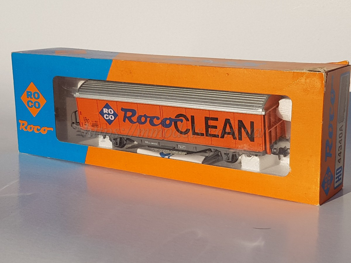 Roco 46400 вагон для чищення рейок від пилу Clean Schienenreinigungswagen, становлення, масштабу 1/87,H0