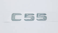 Емблема напис багажника Mercedes C55