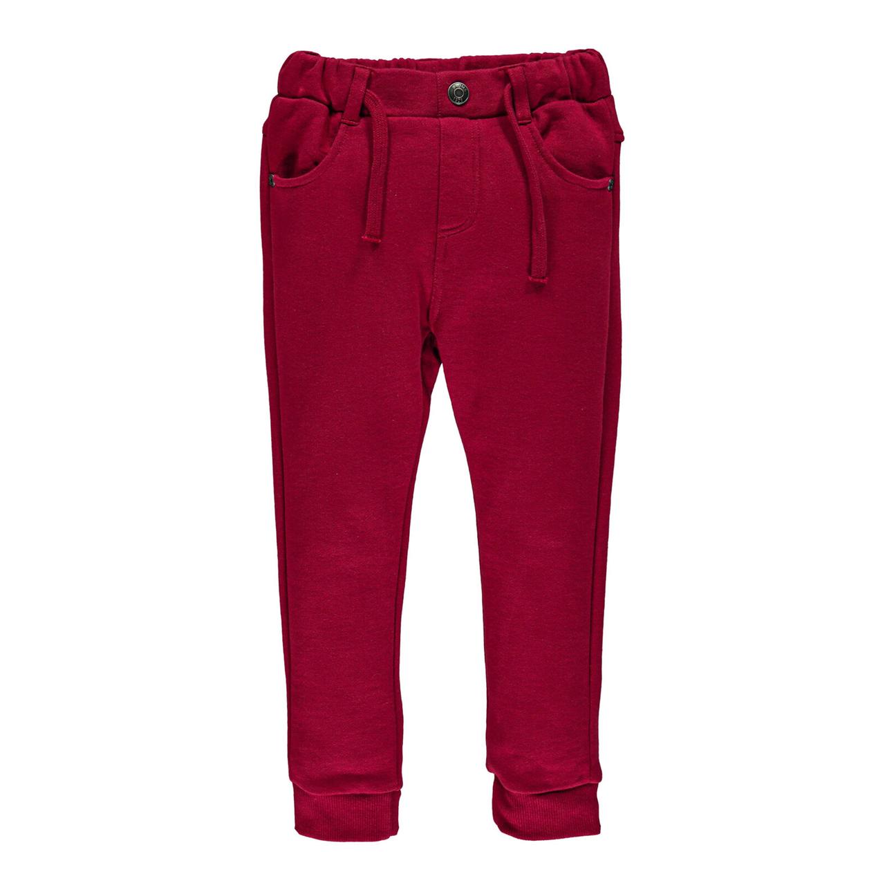 Спортивні утеплені штани для хлопчика Brums 203BFBM008-793 червоні 164-170