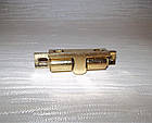 Засувка меблева латунь 50 мм, фото 8