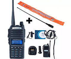 Рація, радіостанція Baofeng UV-82 + посилена антена NA-771 + Гарнітура!