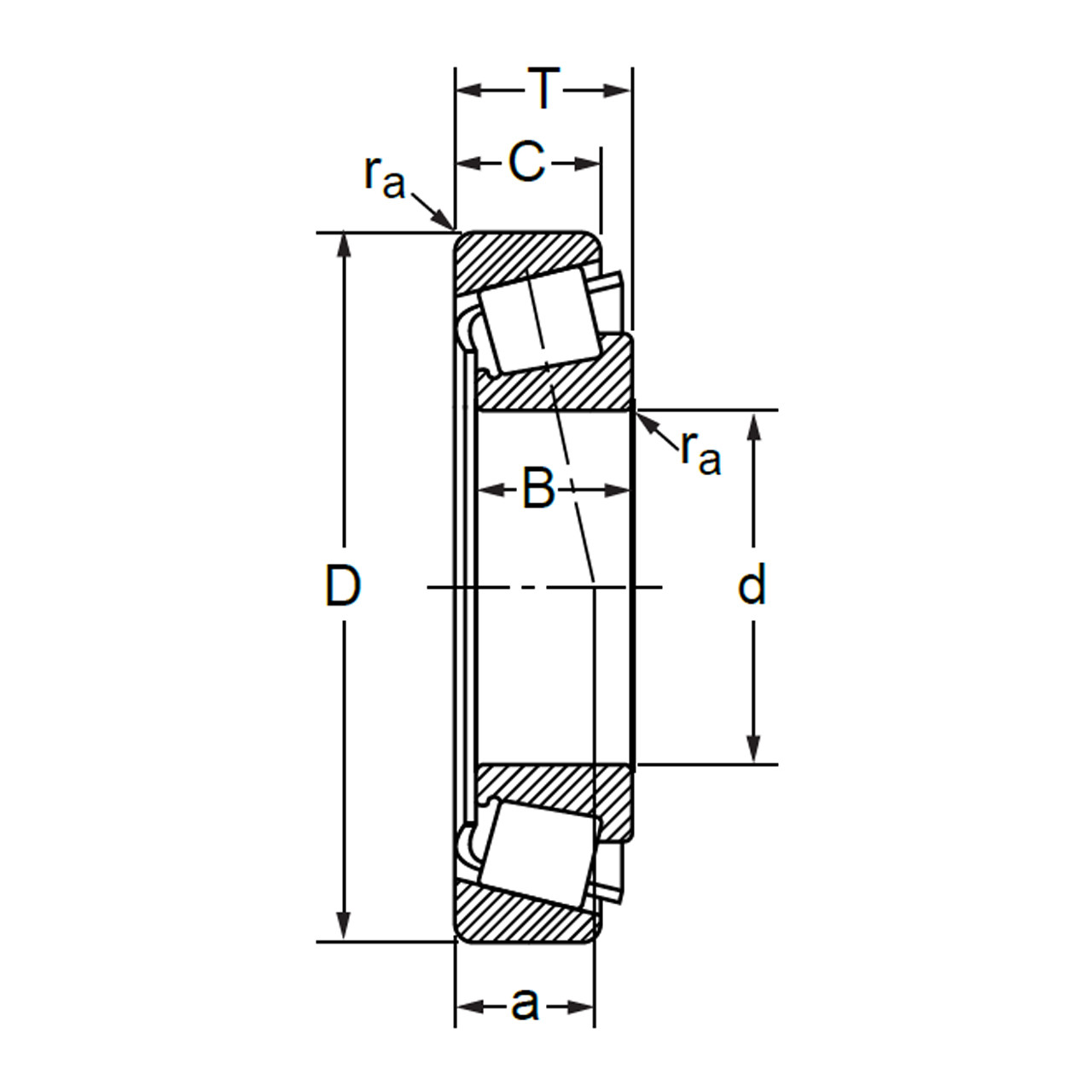 Підшипник конічний 30307 / 7307 SKF