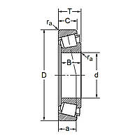 Підшипник конічний 30213 / 7213 SKF
