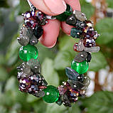 Браслет індійський моховий агат, фото 2