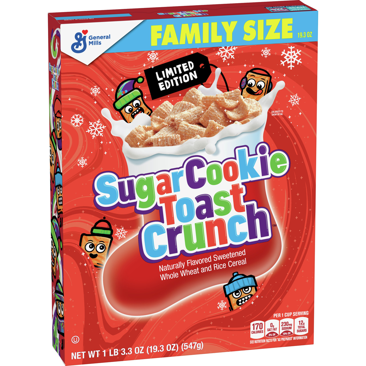 Пластівці Sugar Cookie Toast Crunch Limited Edition 547g