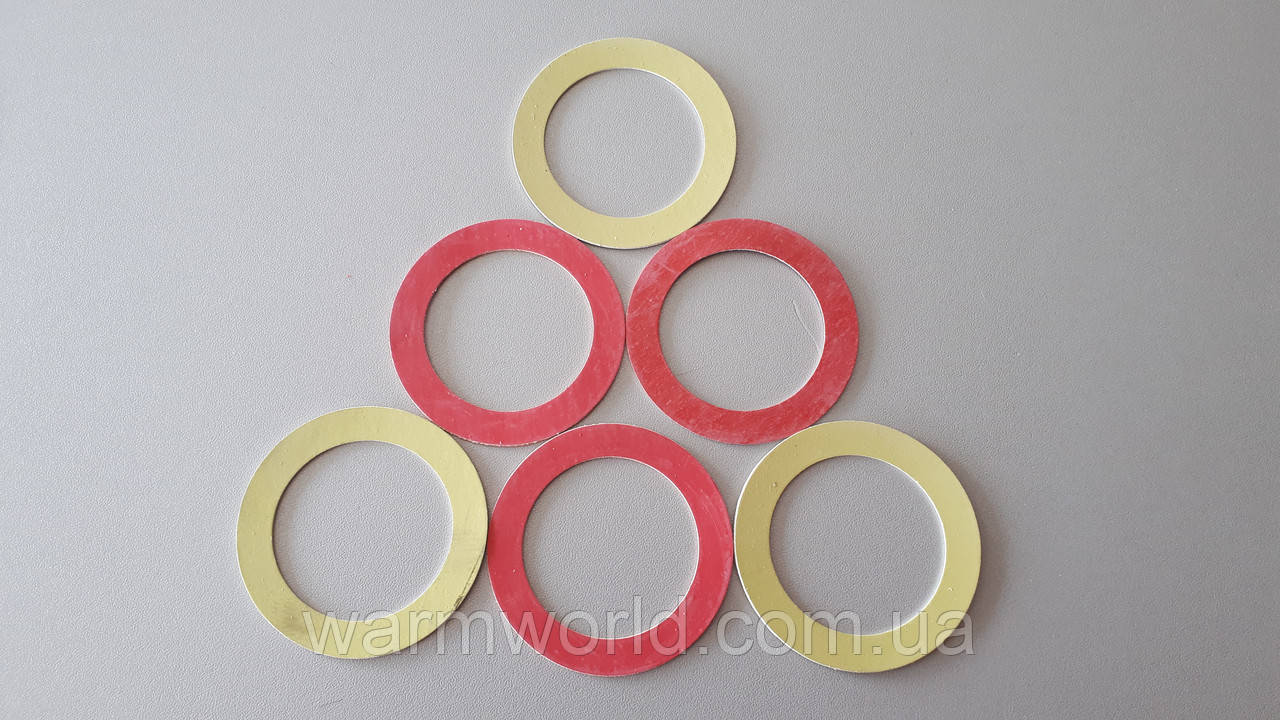 Прокладка паронітові 5/4" до чавунного радіатора Viadrus, фото 1