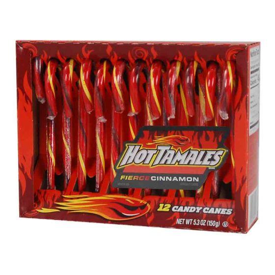 Тростини Hot Tamales Candy Canes 150g