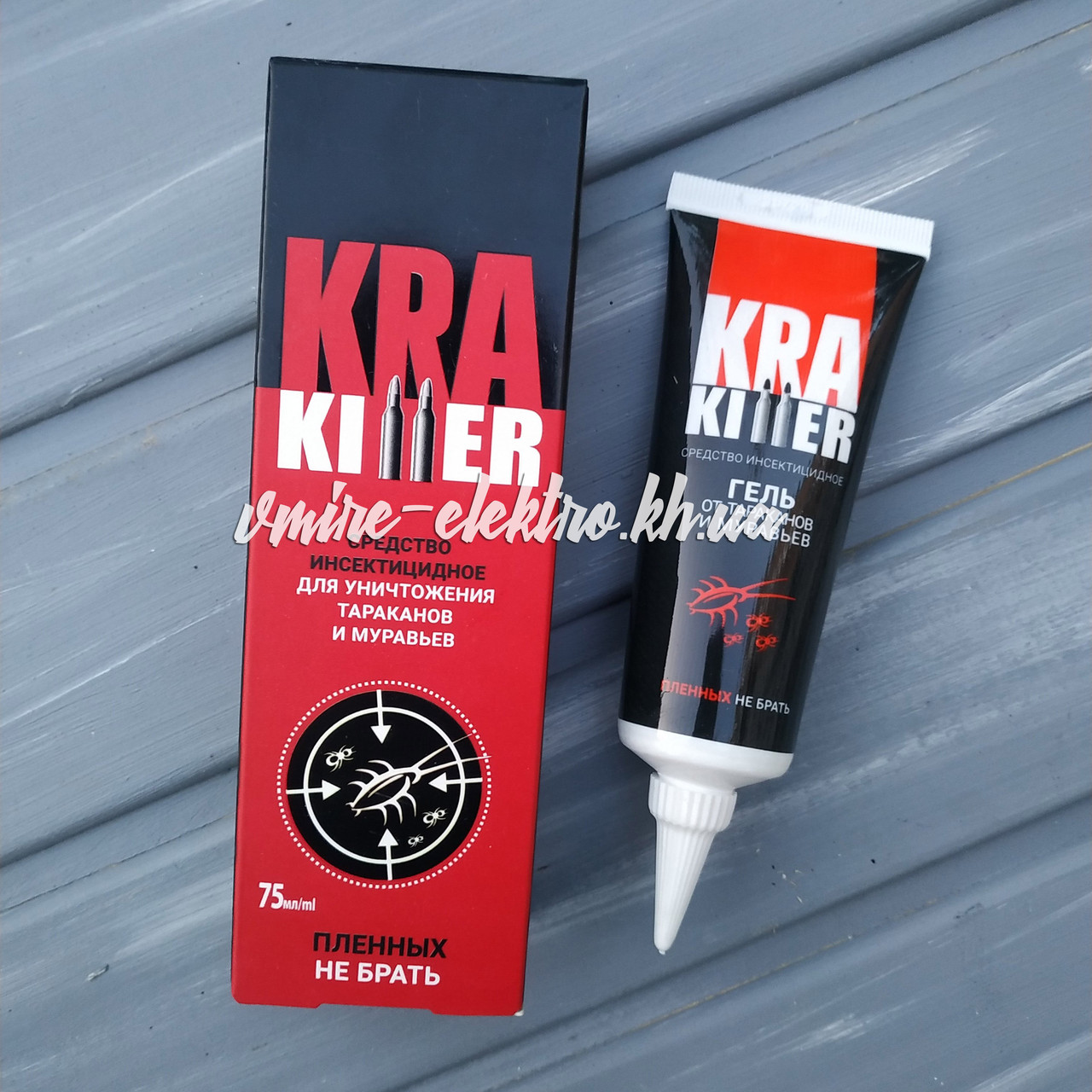 Гель від тарганів KRA Killer, 75 мл