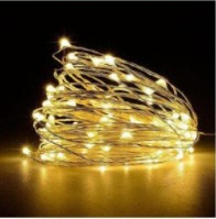 Гірлянда LED світлодіодна жовта "РОСА 3 м на батарейках
