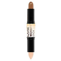 Хайлайтер и скульптор в стике NYX Cosmetics Wonder Stick двойной (2 по 4 г) MEDIUM (WS02)