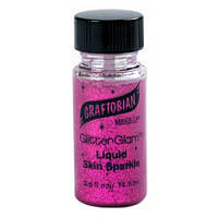 Жидкие блестки для лица и тела Graftobian Glitter Glam Skin Sparkle Pink Passion