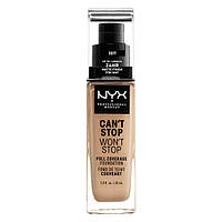 Тональная основа NYX Cosmetics Can't Stop Won't Stop Full Coverage Foundation BUFF (CSWSF10)