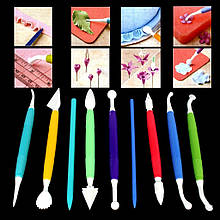 Стеки кондитерські для мастики з 9 штук L15см