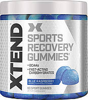 Аминокислоты с разветвленной цепью Scivation Xtend Sports Recovery Gummies, BCAA + быстродействующие углеводы