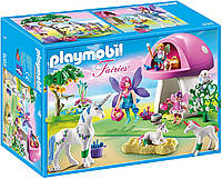 ПОД ЗАКАЗ 20+-ДНЕЙ Плеймобил Playmobil 6055 Сказочная роща Единорогами Феями Fairies Toadstool House