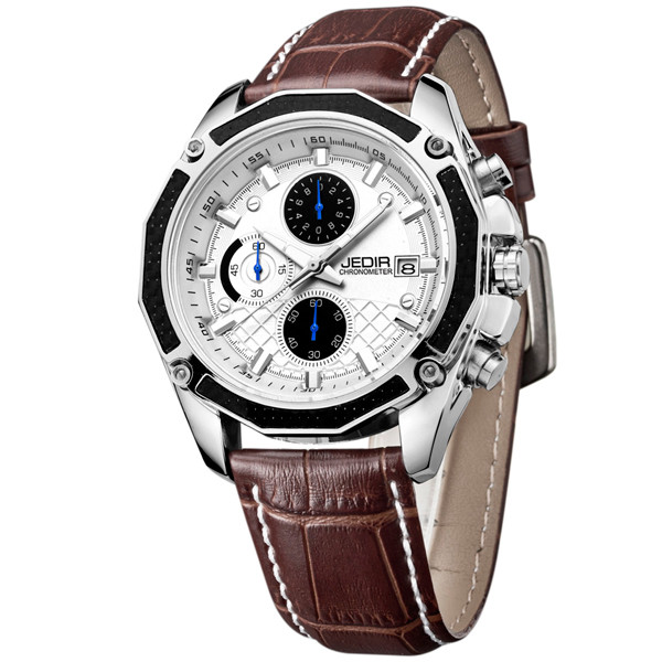 Чоловічі наручні годинники кварцові Megir Chronometr