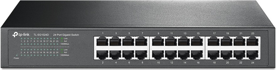 Комутатор TP-LINK TL-SG1024D, фото 1