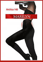 Колготки теплые черные Marilyn ARCTICA 140 den comfort top