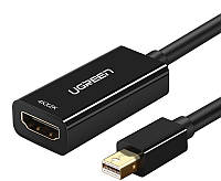 Переходник Ugreen Mini DisplayPort to HDMI 4K Thunderbolt 2 Black (MD112)