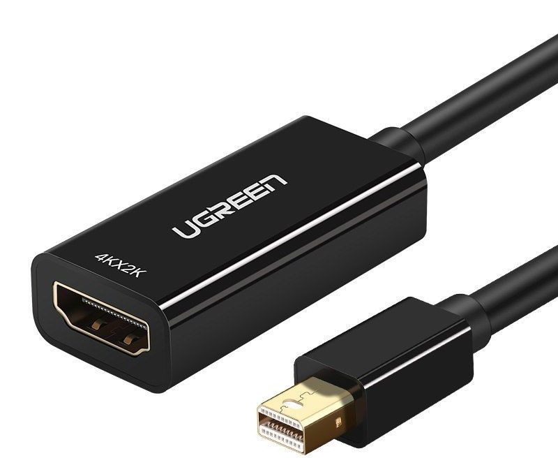 Переходник Ugreen Mini DisplayPort to HDMI 4K Thunderbolt 2 Black ...