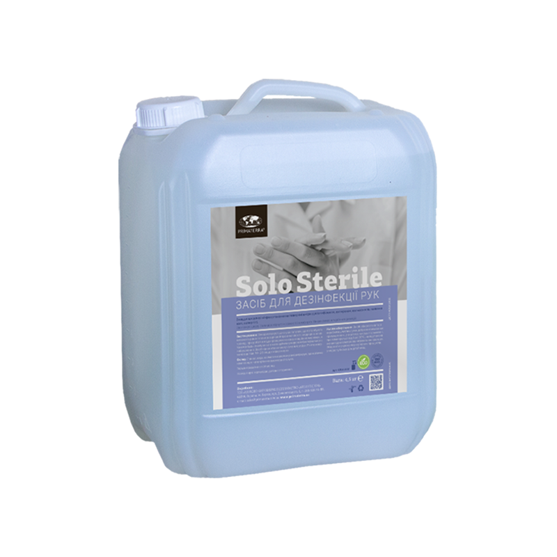 Антисептик для рук спиртовий Solo Sterile (4.5 кг)