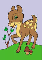 Дитяча розмальовка "Подивися іі розфарбуй: Звіірятка" 628008, фото 2