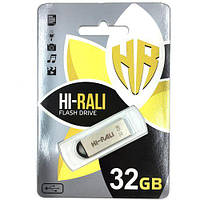 Флеш-накопичувач Hi-Rali Fit 32GB series Silver