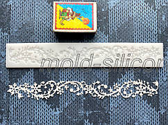 Силіконовий килимок "Зимовий візерунок для гнучкого айсингу"