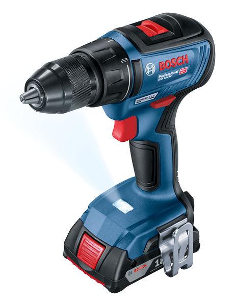 Акумуляторна дриль-шуруповерт Bosch GSR 18 V-50 Professional (50 Н*м, 18 В, 2 А*год і 5 А*год) (06019H5003)