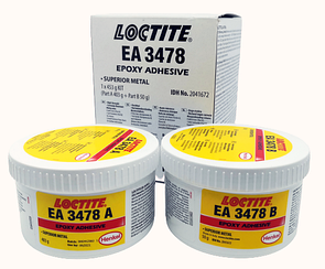 Loctite 3478 (набір 453 г) — Сталенаповнений склад підвищеної твердості, шпаклівка