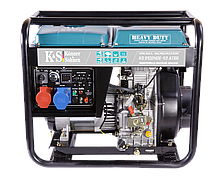 Дизельний генератор KS 9102HDE-1/3 ATSR (7,5 кВт, 220/380В, ел. стартер)