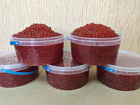 Ікра червона імітована лососева 0.5 кг у пластиковому контейнері