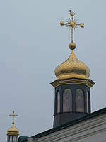 Києво-Печерська Лавра, хрести і куполи виготовлені за кресленнями замовника