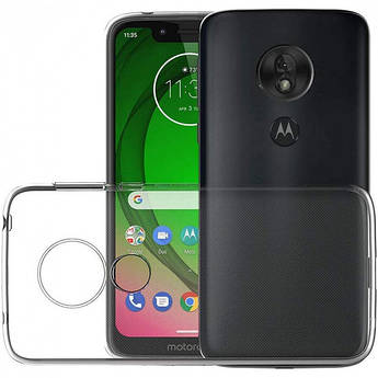 Прозорий силіконовий чохол для Motorola Moto G7 play