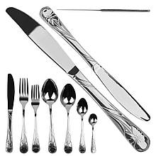 Ніж столовий "Орхідея" L22см вищий сорт / ціна за 1 шт