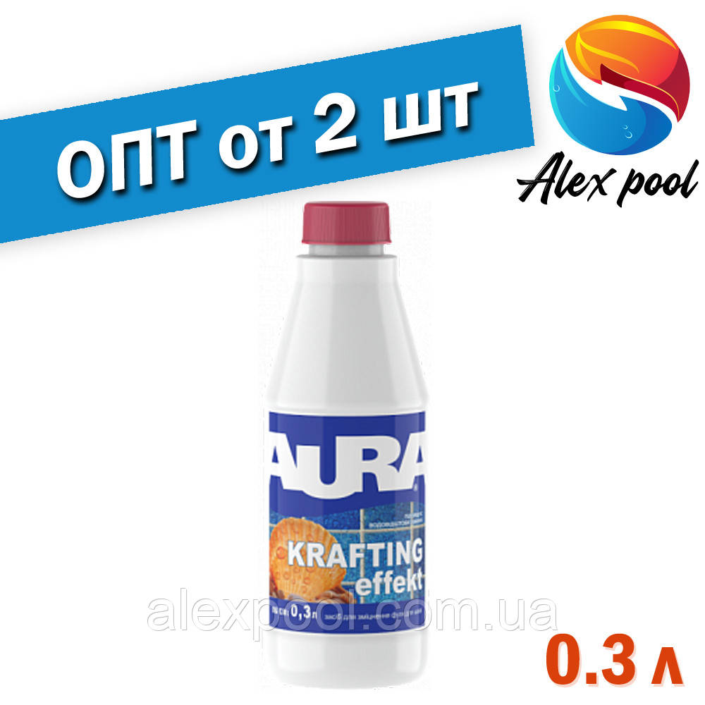 Aura Krafting Effekt 0,3 л - Латексна добавка-концентрат для поліпшення міцності, адгезії затірки для швів