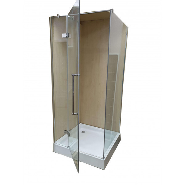 Душева кабіна Atlantis JL-135 БЕЗ ПІДДОНА 90x80 x190