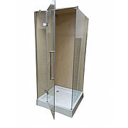 Душева кабіна Atlantis JL-135 БЕЗ ПІДДОНА 90x80 x190