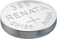 Батарейка RENATA Silver Oxide R389 (AG10/ SR1130W/ SR54)