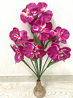 Букет штучної орхідеї ( 50 см , 10 квіток на гілці ), фото 6