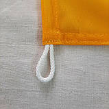 Прапор України, 60х40 см, прапорна сітка з пітлями для кріплення, фото 4