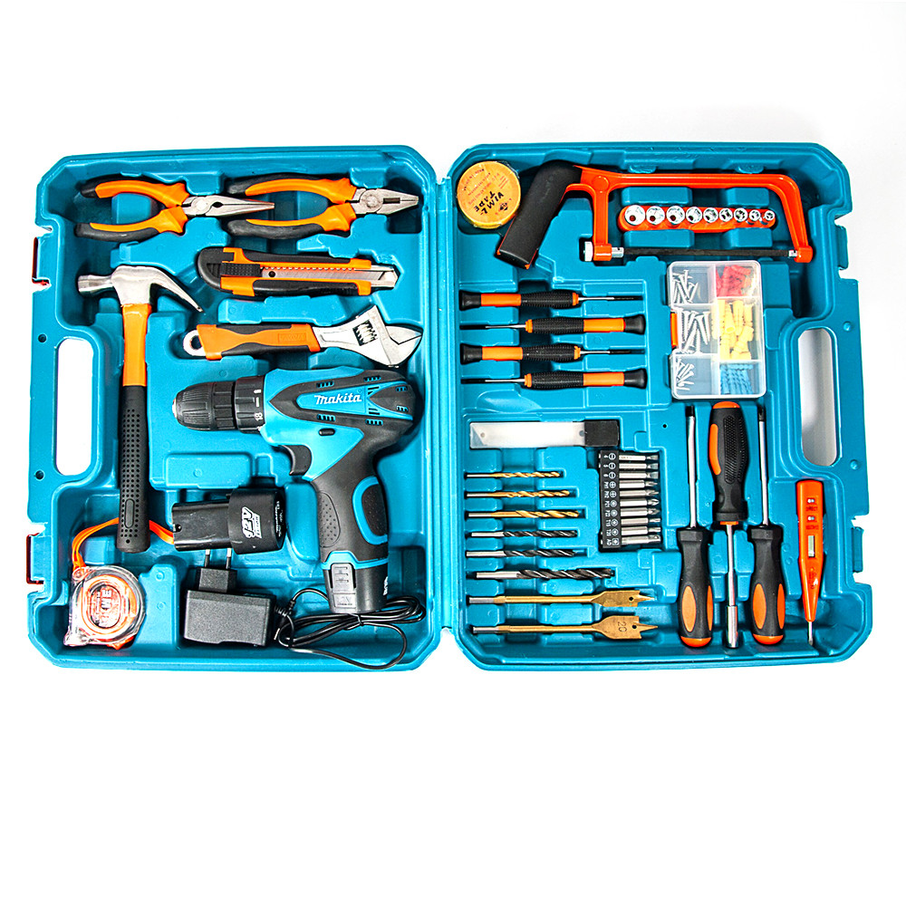 Шуруповерт Makita DF330DWE (12V, 2AН) с набором инструментов.