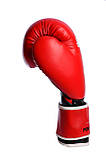 Боксерські рукавички PowerPlay 3021-1 Poland червоно-чорні 12 унцій, фото 3