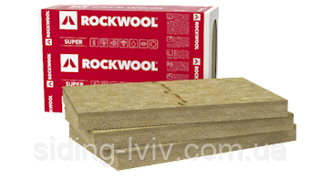 Мінеральна базальтова вата FRONTROCK SUPER ROCKWOOL 150 мм (FRONTROCK MAX E Роквул Фронтрок Супер фасадна мінвата)