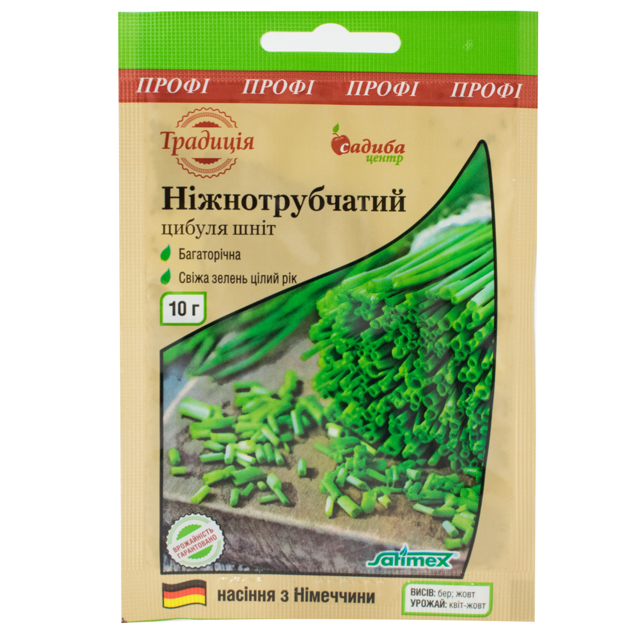 Цибуля шніт Ніжнотрубчата 10 г Традиція