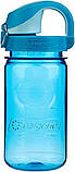 Пляшка для води, Nalgene OTF Kids 350 мл. Blue, фото 2